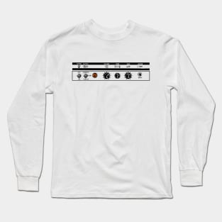 Orange Tiny Terror Control Panel Long Sleeve T-Shirt